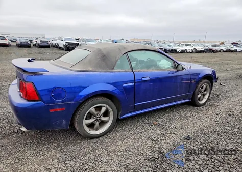 2003 Ford Mustang Gt z USA, uszkodzony, nr VIN 1FAFP45X23F383904